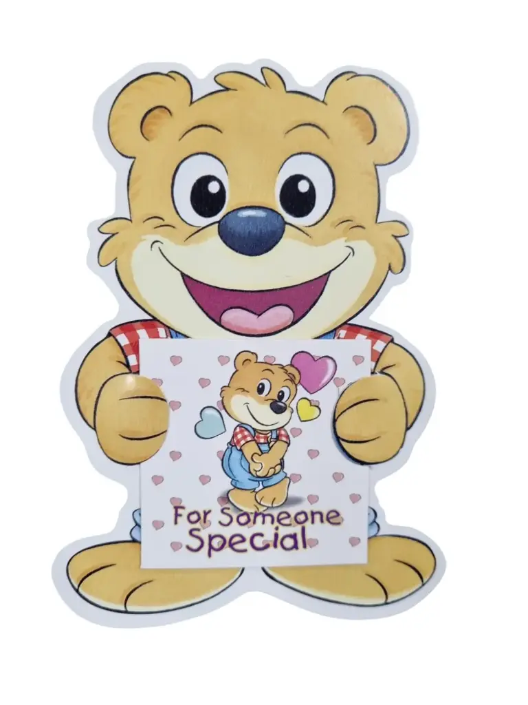 Bruno Bear Gift Tag