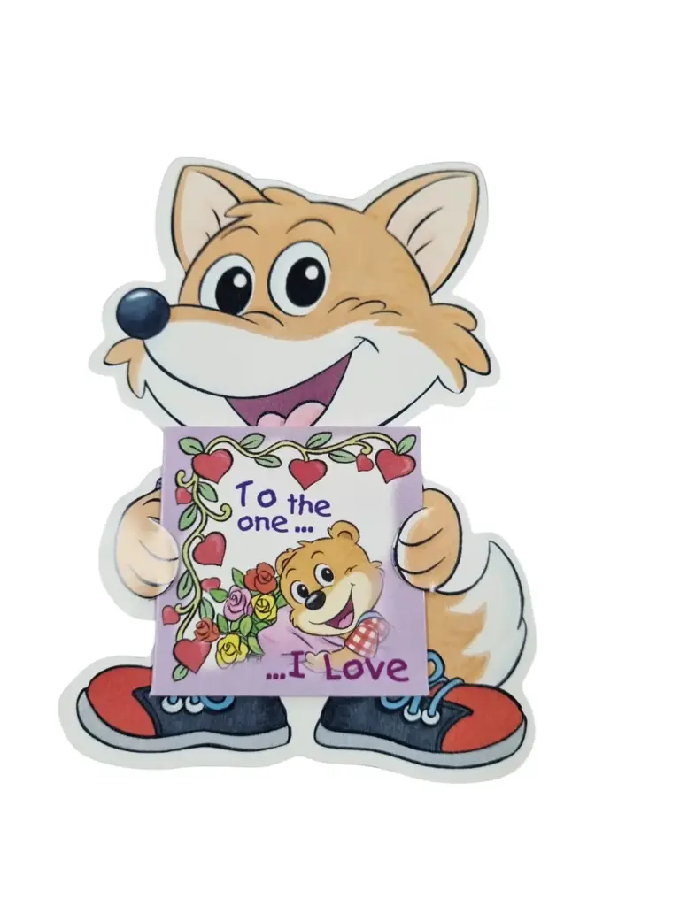 Felio Fox Gift Tag
