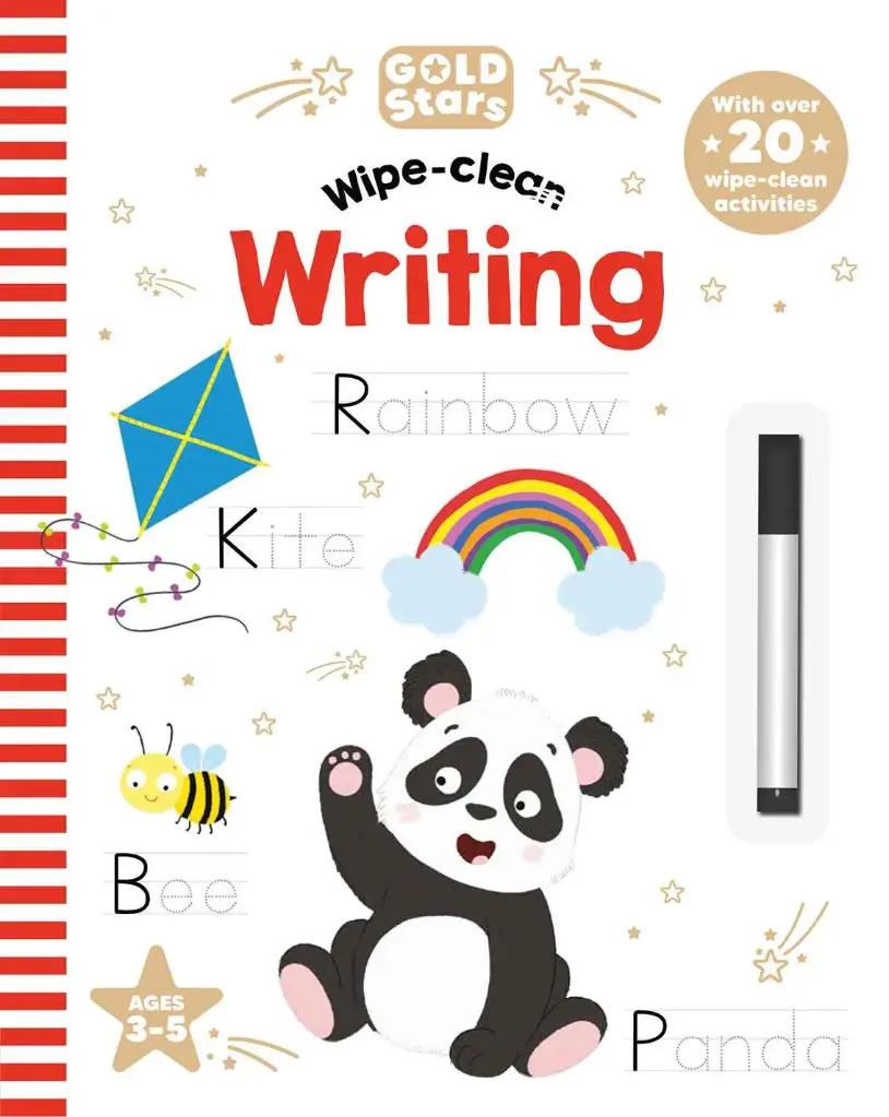 Gold Stars Vol. 2 - Wipe-Clean Book - Writing