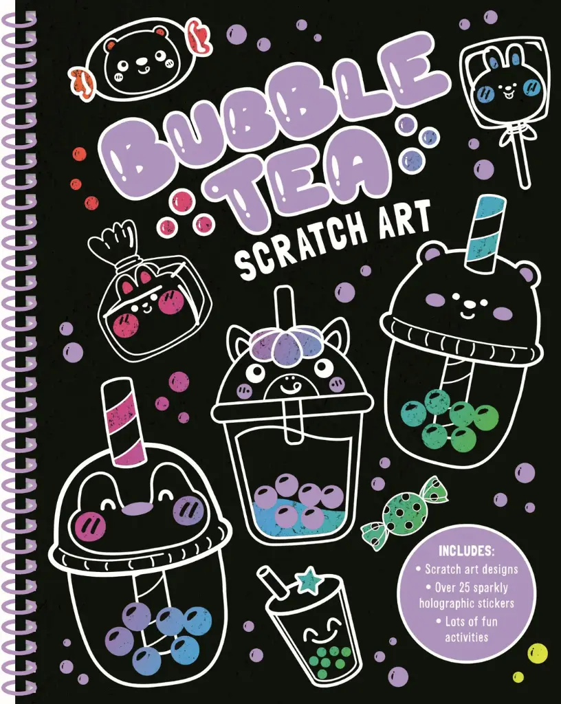 Scratch Art - Bubble Tea