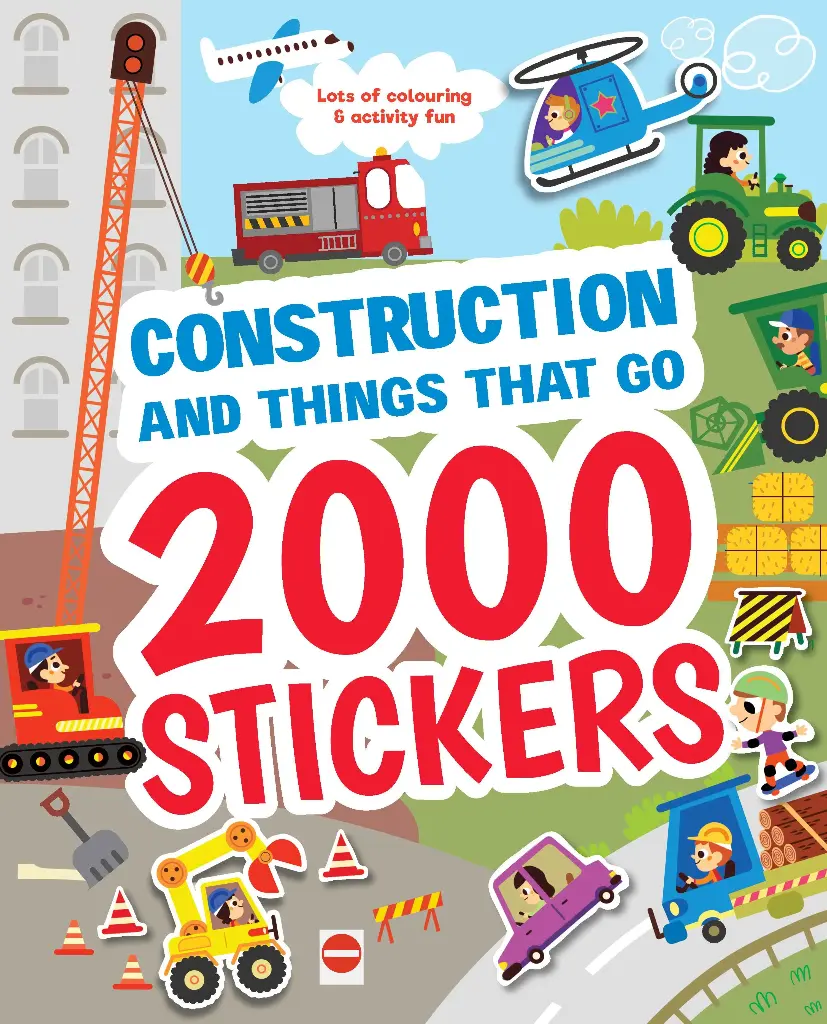 Construction & Things that Go-2000 Stickers 