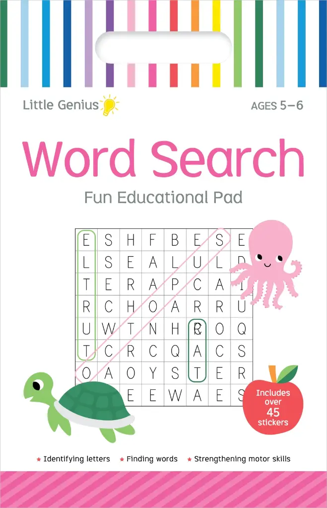 Little Genius Vol. 2 - Small Activity Pad - Word Search