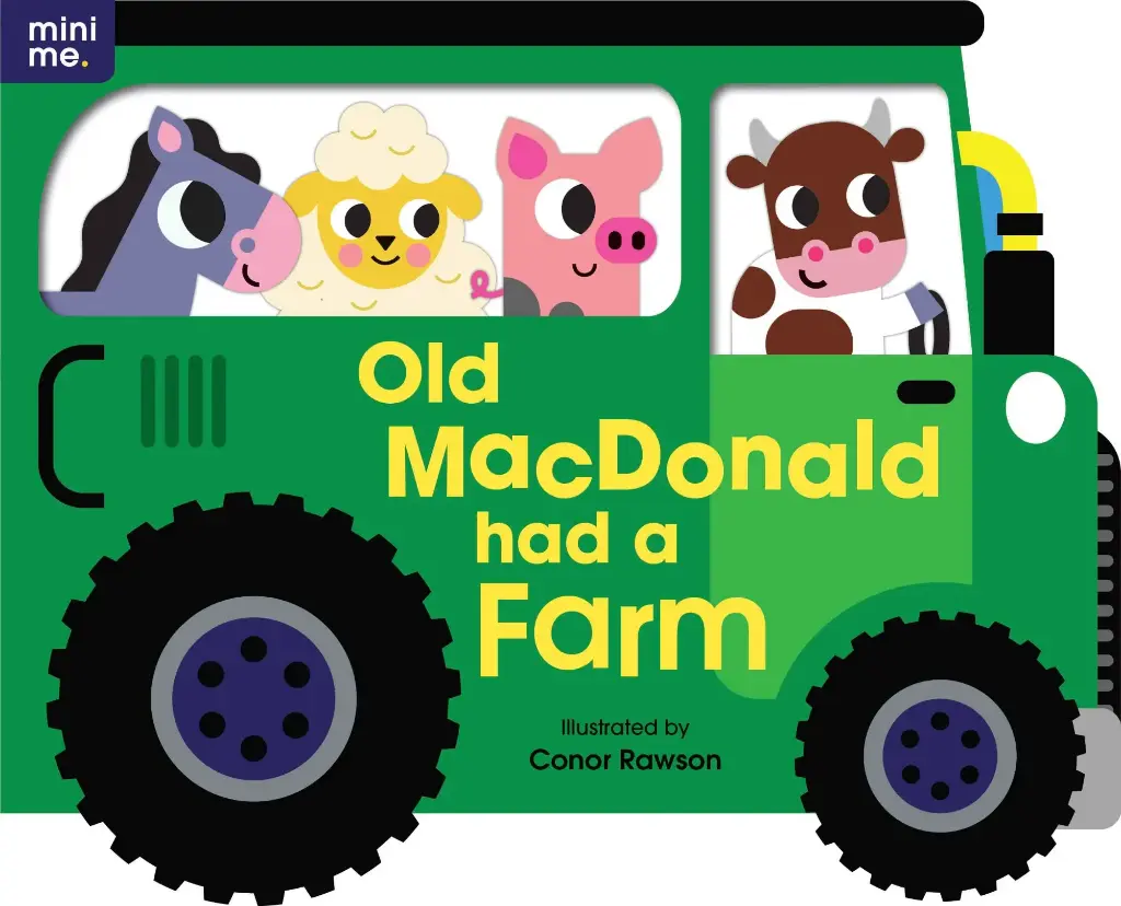 Mini Me - Shaped Board Book - Old MacDonald had a Farm
