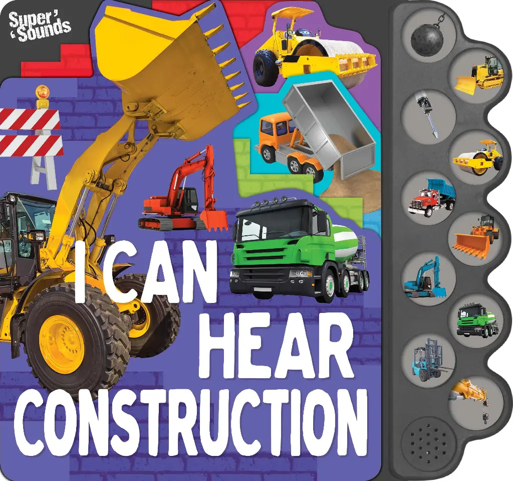 10-Button Sound Book - I Can Hear