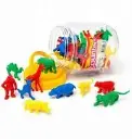Wild Animals Counters Jar of 120pcs