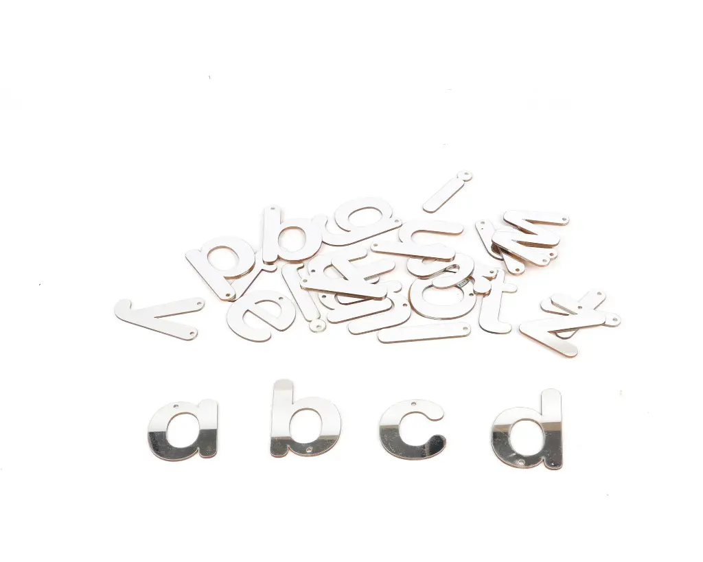 Mirror English letters- Lower Case