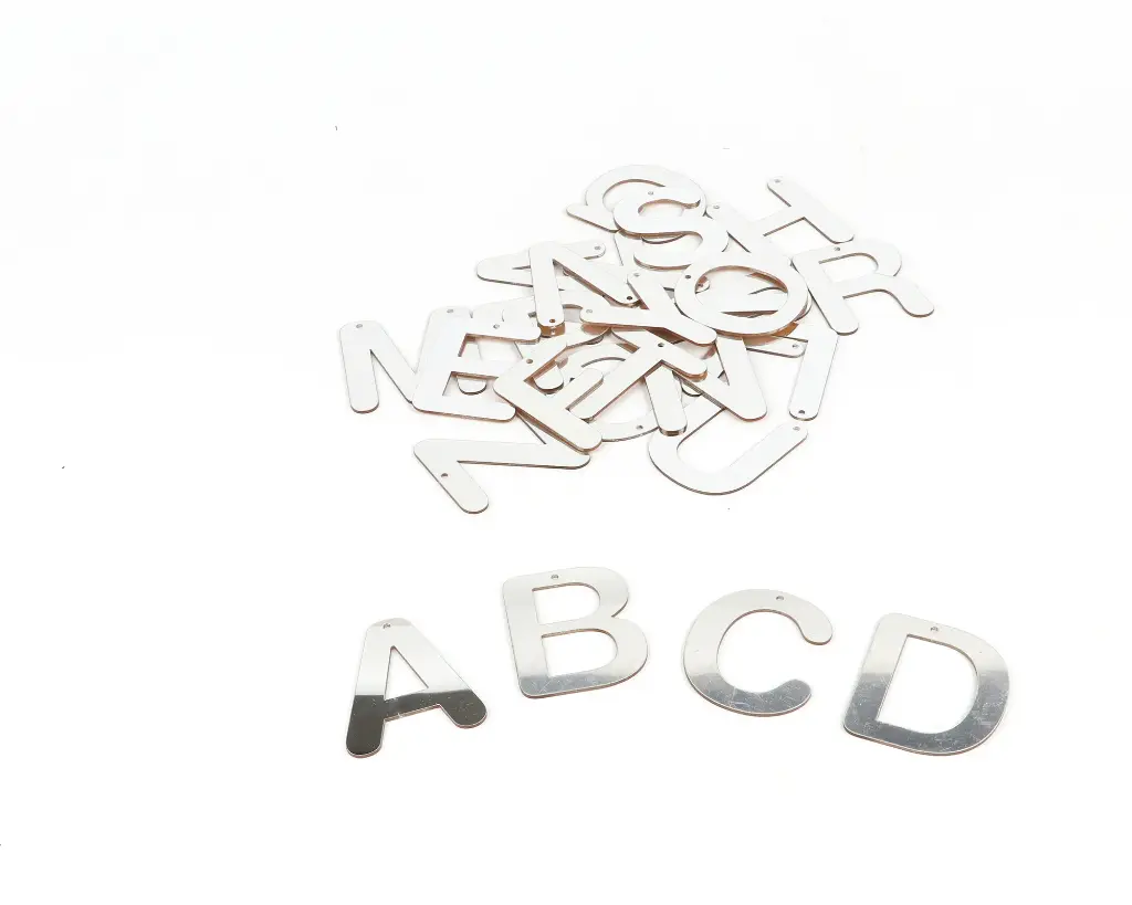 Mirror English letters- Upper Case 