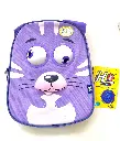 Purple Cat/Electronic Kids Backpack