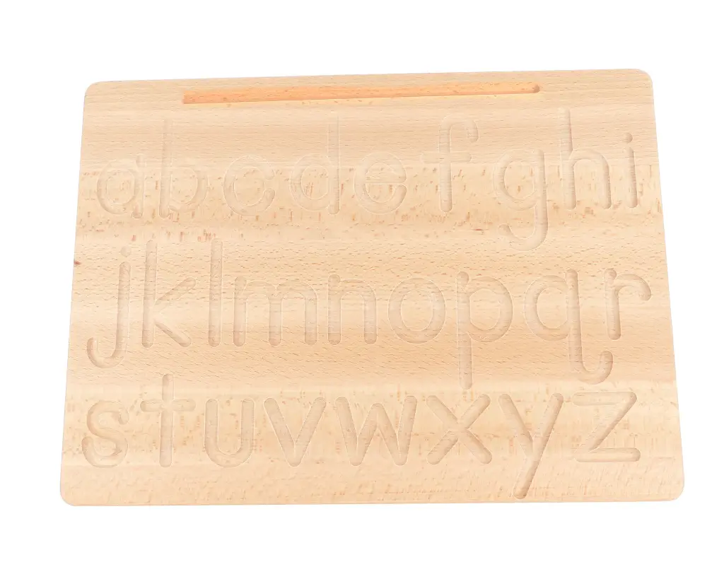 Natural  Alphabet Board - Small
