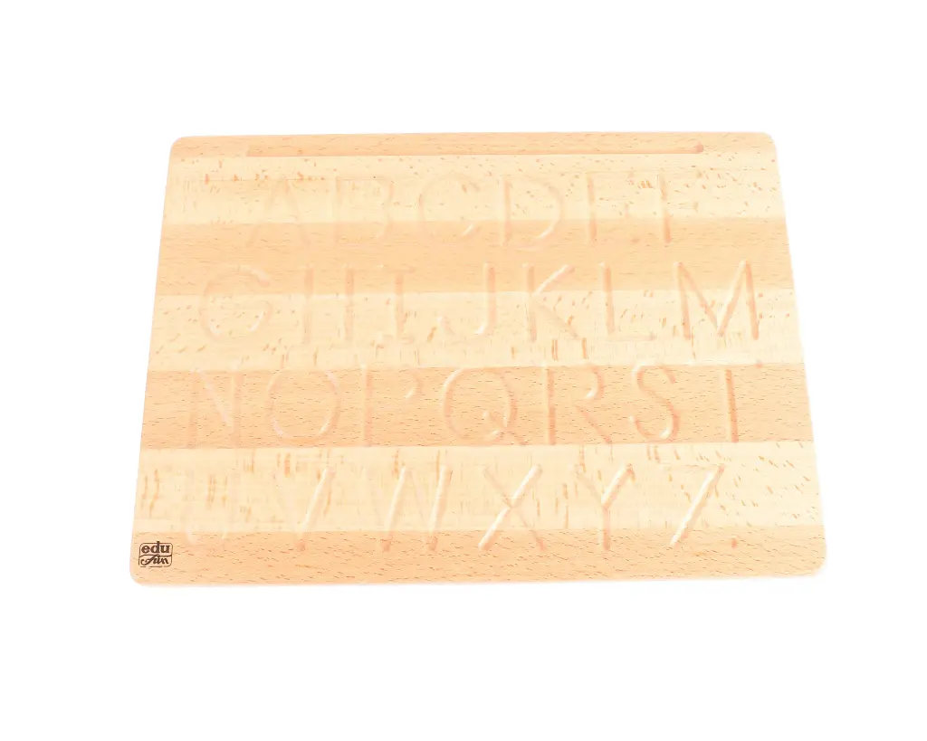 Natural  Alphabet Board- Capital