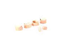 Natural  fraction cups circle