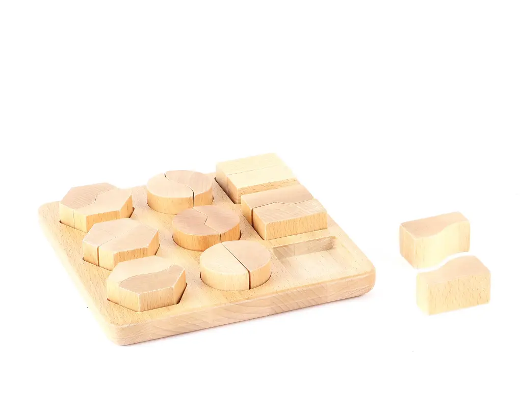 Natural shape matching board