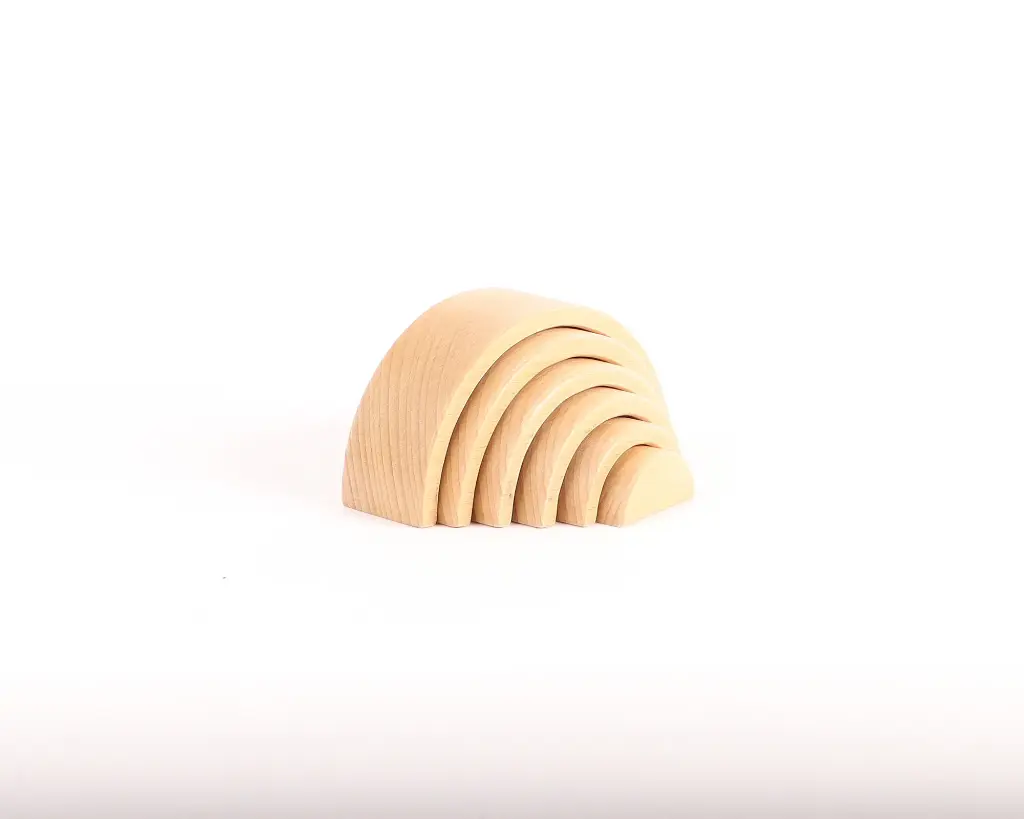 Small natural stacking rainbow
