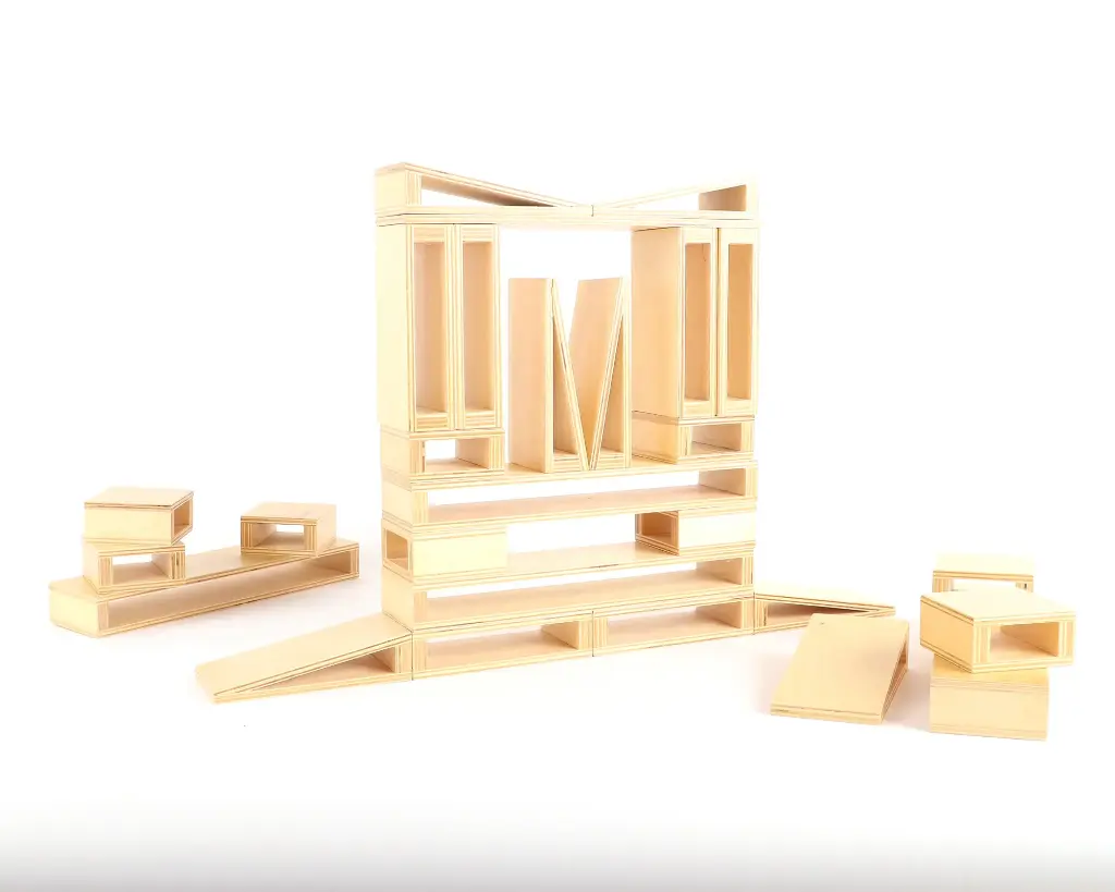 Toddler hollow blocks