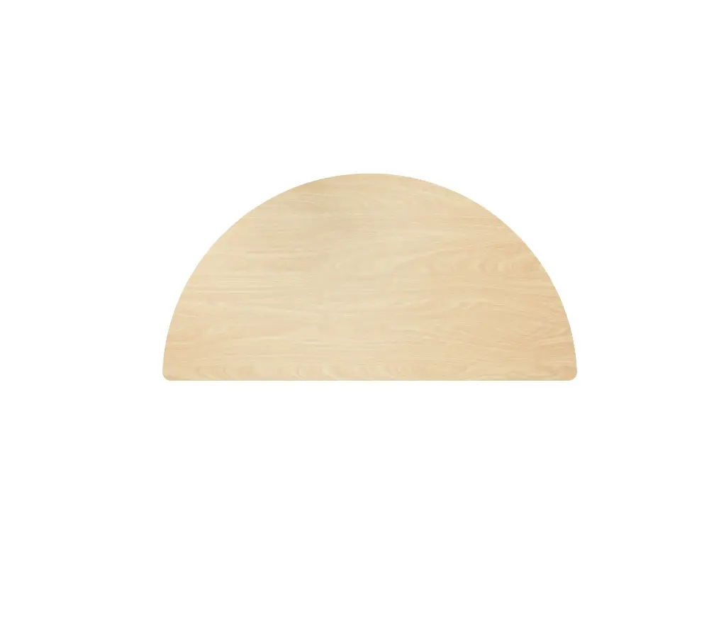 Elegance  Semi-Circular Table Top 120 x 60 - 4L 
