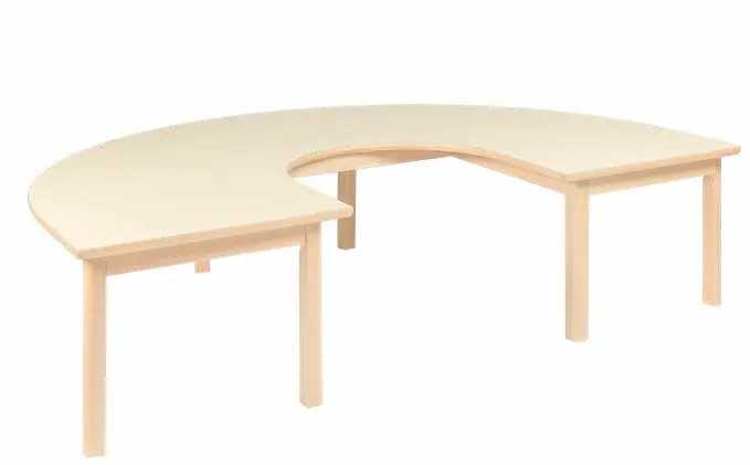 Elegance U-Shape Table Top 180 x 120 - 6L Wood