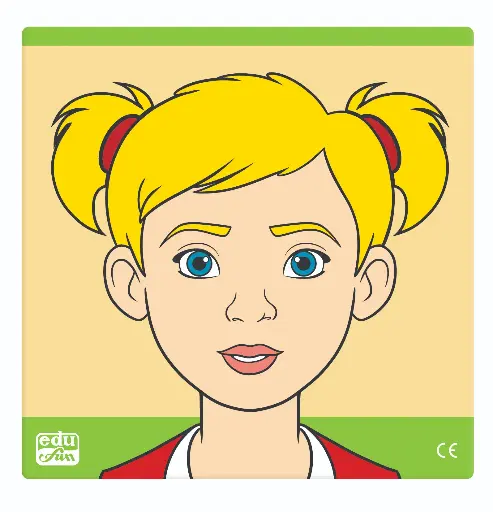 [11540] Know Your Face Puzzles Girl