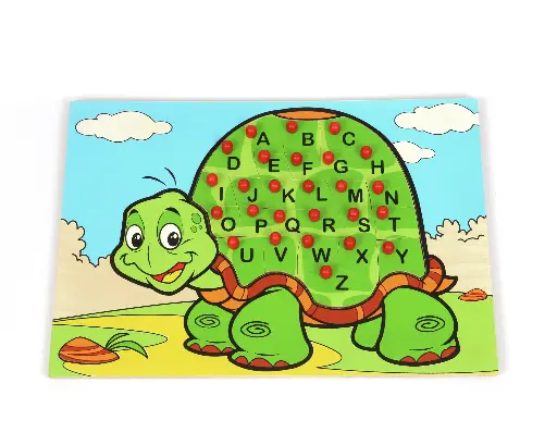 [12115] Letter Puzzle Turtle