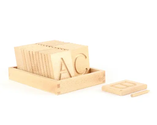[34215] Natural  Trace Me - English Letters (Upper Case)  