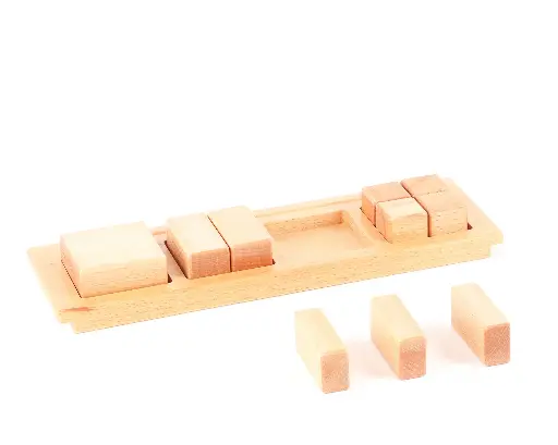 [34280] Natural fraction board square