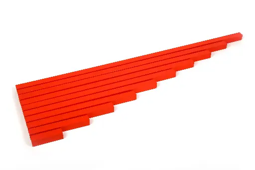 [91110] Red Long Rods