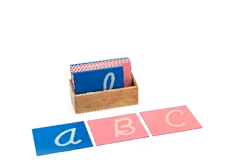 [91061] Sand paper – capital cursive letters