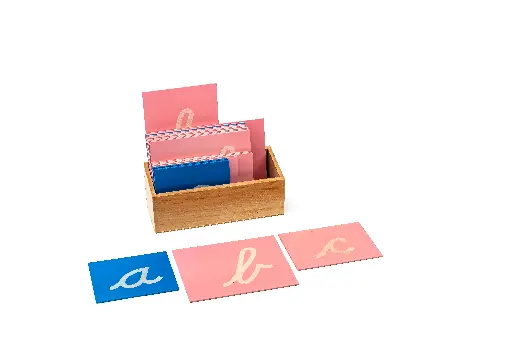 [91060] Sand paper – cursive letters