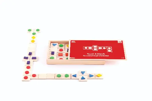 [31035] Touch and match Geomatrical dominoes