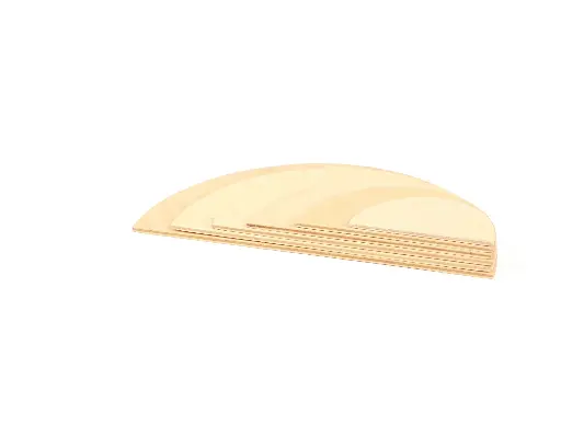 [34340] Wooden grading  semicircles- meduim