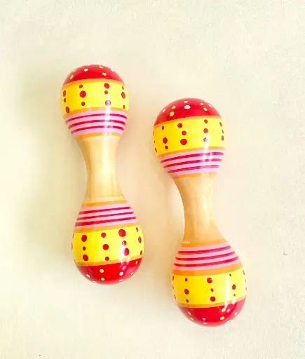 [94308] Graphical designed double maracas