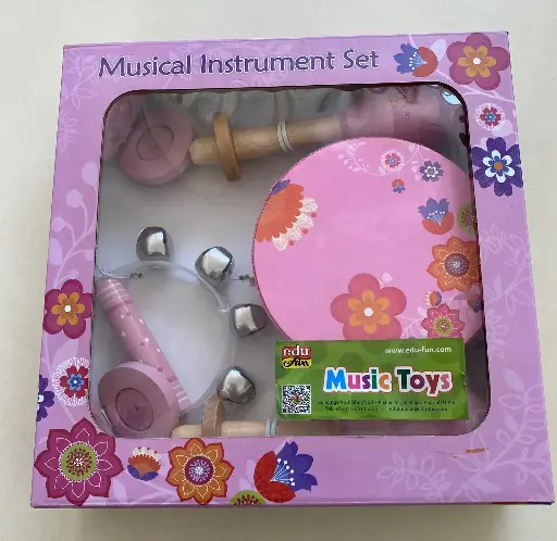 Graphical designed musical instruments set