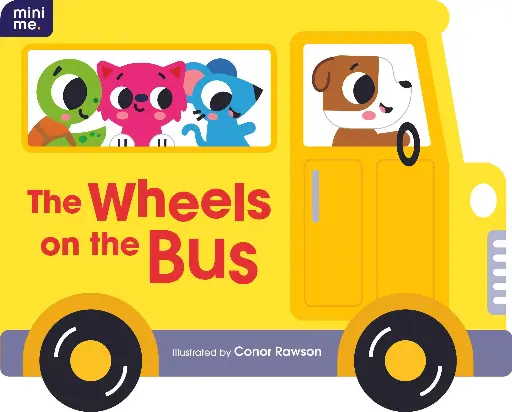 [22448] Mini Me - Shaped Board Book - The Wheels on the Bus