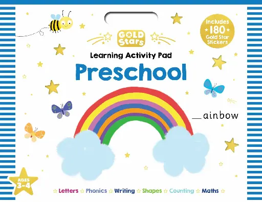 [22724] Gold Stars Vol. 2 - Large Pad - Preschool