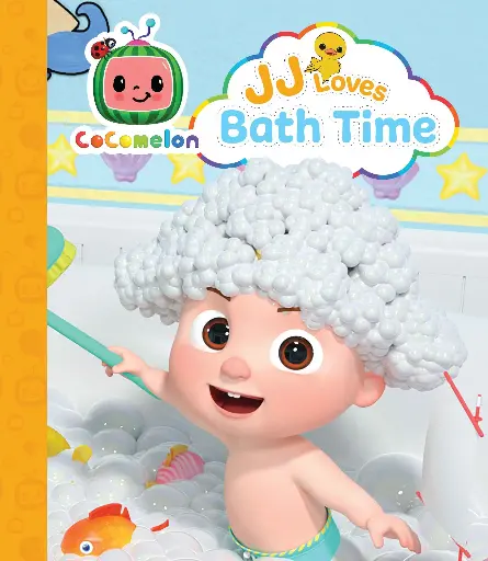 [22261] CoComelon - Cased Board Book - JJ Loves Bath Time