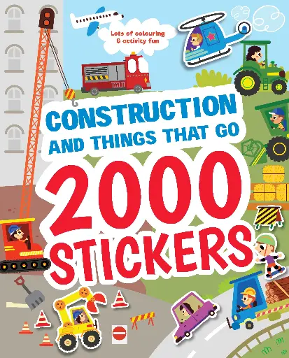 [21379] Construction & Things that Go-2000 Stickers 