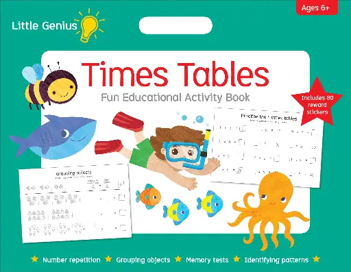 [21743] Little Genius Lge Pad Times Table