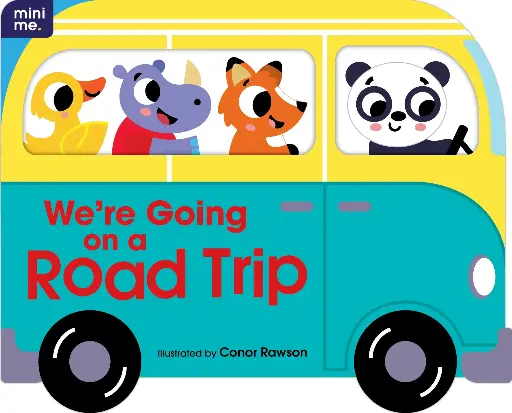 [22891] Mini Me - Shaped Board Book - We're Going on a Road Trip