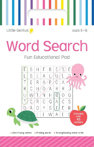 [22778] Little Genius Vol. 2 - Small Activity Pad - Word Search