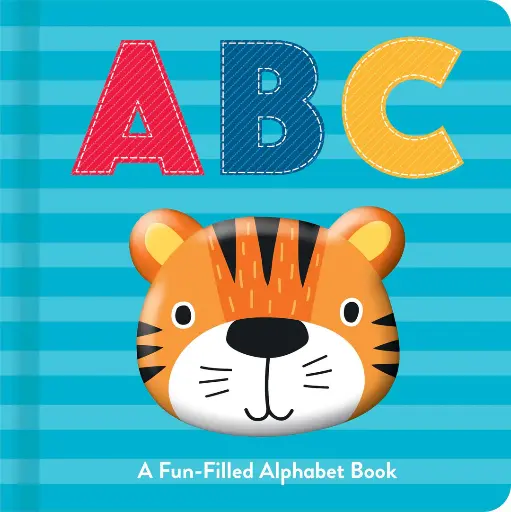 [22471] Chunky Fabric Face Board Book - ABC
