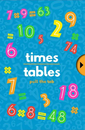[45252] Times Tables pull the tab