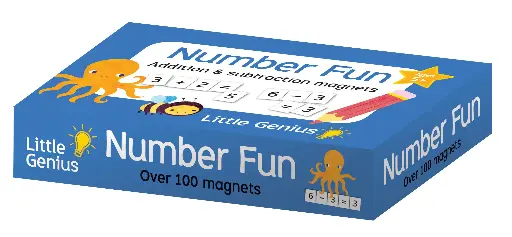 [20527] Little Genius Magnetic Wordplay - Number Fun