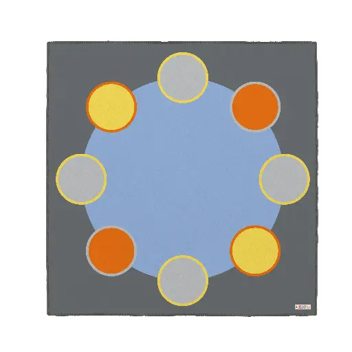 [13065] Tapis Geant Runner Circle 12