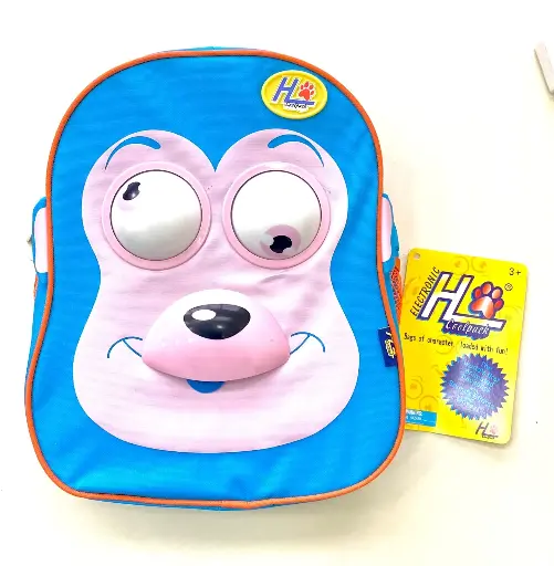 [EB-006] Blue Monkey/ Electronic Kids Backpack