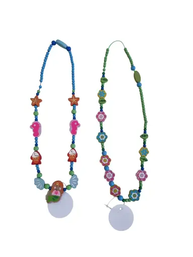 [22286] Wooden Necklace for Kids