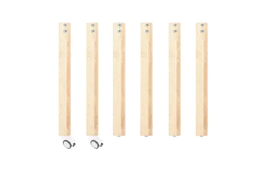 Elegance Table legs ( two w/casters, 4 w/o casters )