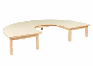 Elegance U-Shape Table Top - 6L Wood